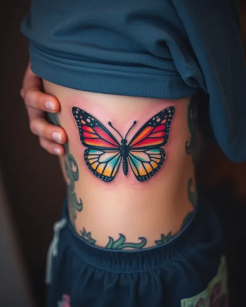 Simbolismo y Significado de Tatuaje de Mariposa