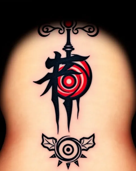 Simbolismo y significado del tatuaje Sharingan