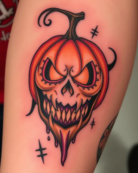 Simbolismo y significado del tatuaje de calabaza de Jack O'Lantern y su importancia cultural