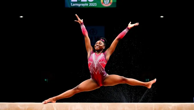 Simone Biles dominó las expectativas en el concurso de barras de 2025