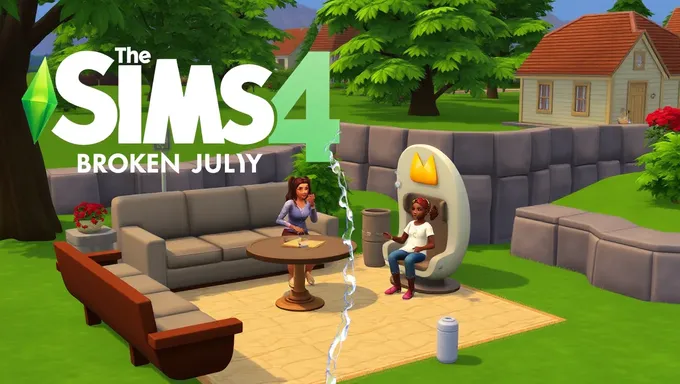 Sims 4 Rotos en julio de 2025