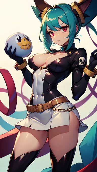 Skullgirls Hentai: Audencia Madura Solo