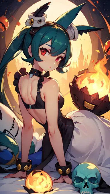 Skullgirls Hentai: Material Explícito Dentro