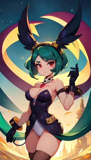 Skullgirls Hentai: alerta de contenido R18