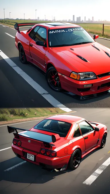 Skyline GTR R34: Potencia Turboalimentada y Diseño Aerodinámico