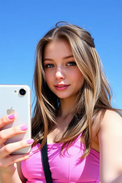 Solución de Adicción a Selfie de Niña Adolescente