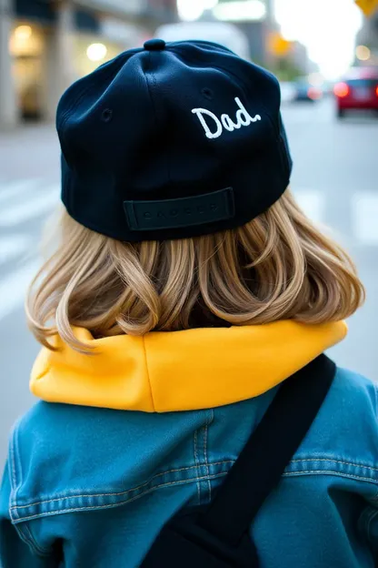 Sombrero para el cumpleaños de la chica de su papá