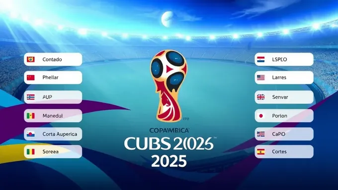 Sorteo Copa America 2025 Programa Confirmado