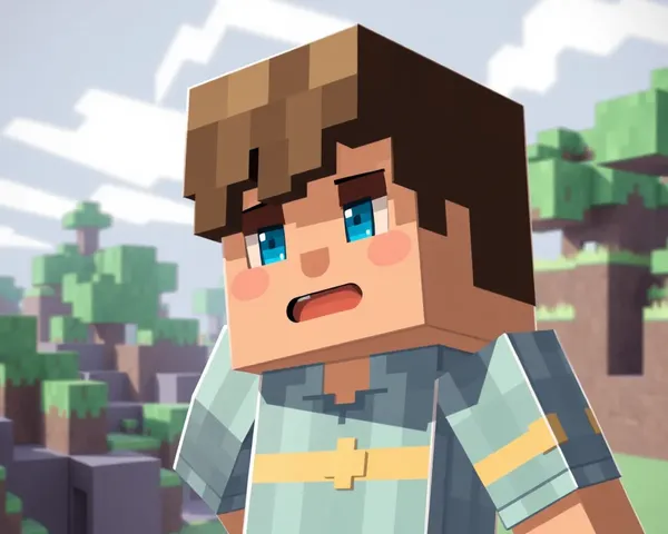 Sprite de Caracter de Steve de Minecraft en Imagen PNG