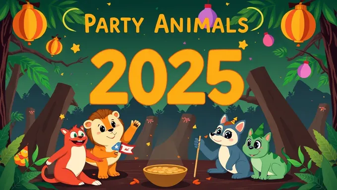 Tabla de Líderes de Animales de Fiesta 2025 Fin de Año