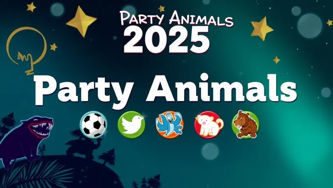 Tabla de líderes de los animales de fiesta 2025 recapitulación anual