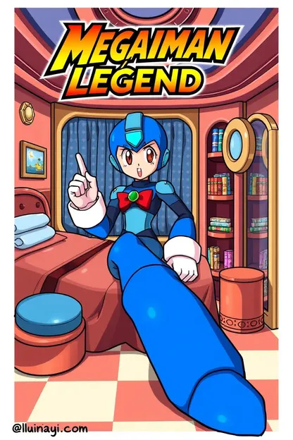 Tablero de clasificación de líderes de habitación de la chica Megaman Legends