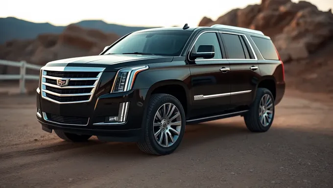 Tamaño de tanque y consumo de combustible del Cadillac Escalade ESV de 2025