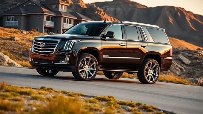 Tamaño de tanque y economía de combustible del Cadillac Escalade ESV 2025