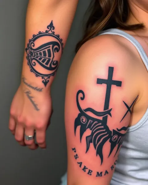 Tatuaje Bipolar: Representación de Turbulencia Interna y Calma