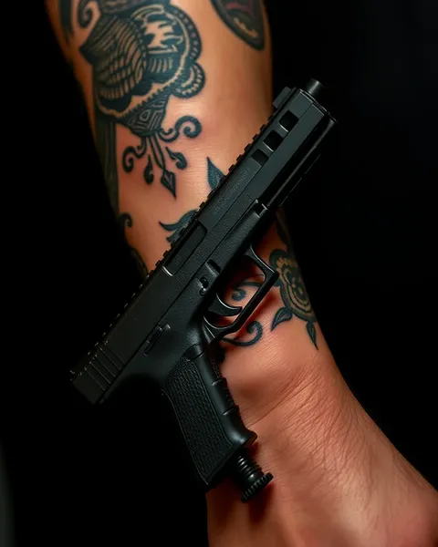 Tatuaje Glock: Símbolo poderoso para defensa y protección propia