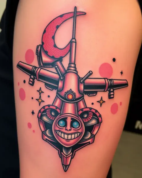 Tatuaje de Bombardería Tft: Diseño Impactante