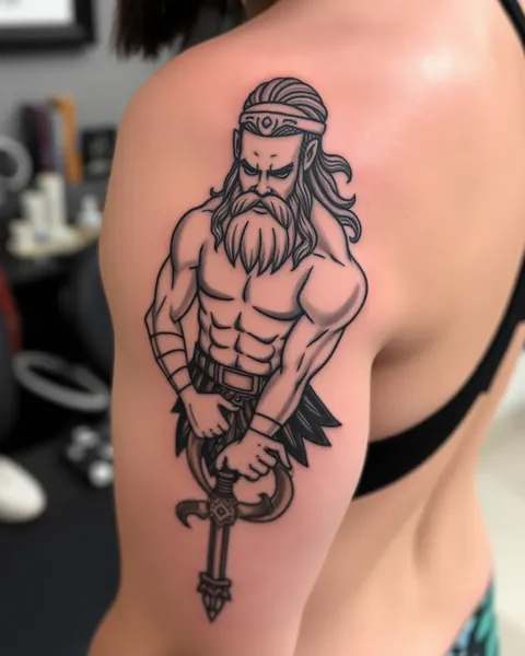 Tatuaje de Hércules: Inspiración de Diseño Clásico