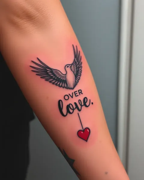 Tatuaje de Lealtad por Amor: Un Tatuaje de Devoción Duradera