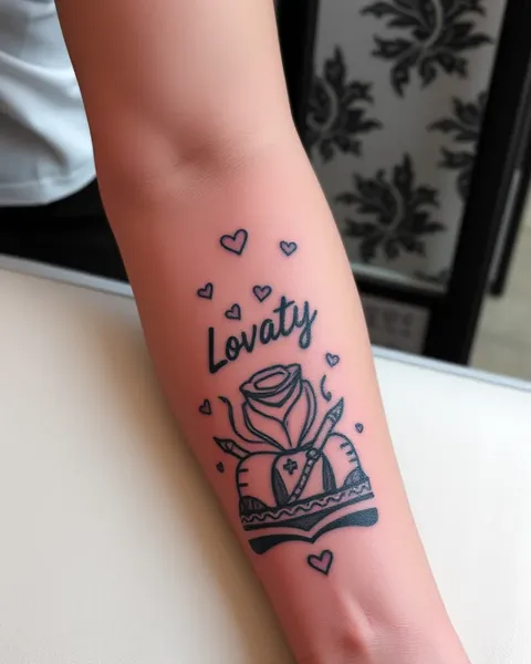 Tatuaje de Lealtad sobre Amor: Priorizar la Fe y Fidelidad Siempre