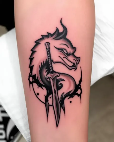 Tatuaje de Mortal Kombat: Pasión Desenfrenada por Deporte de Combate