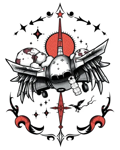 Tatuaje de bombardería Tft: Diseño inconvenional