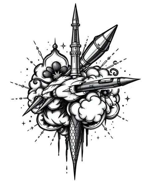 Tatuaje de bombardería Tft: audaz y hermoso