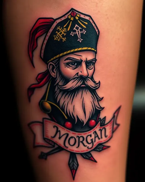 Tatuaje de capitán Morgan: un símbolo de libertad e independencia