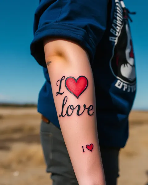 Tatuaje de lealtad sobre amor: un símbolo de devoción y compromiso