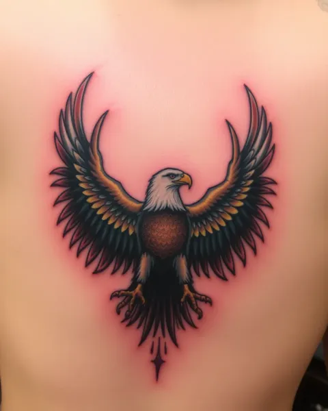 Tatuaje de águila: Símbolo de fuerza y perseverancia