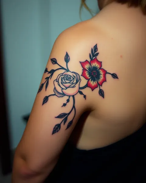 Tatuaje floral: adorno corporal inspirado en la naturaleza