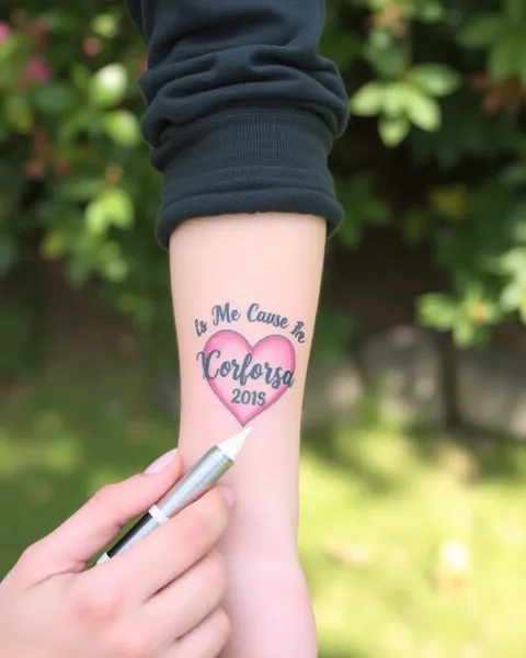 Tatuaje temporal personalizado para regalo único