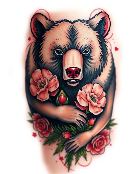 Tatuajes con osos: una tendencia en crecimiento