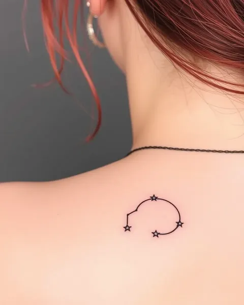 Tatuajes de Constelaciones Vibrantes para los Audaces y Aventureros