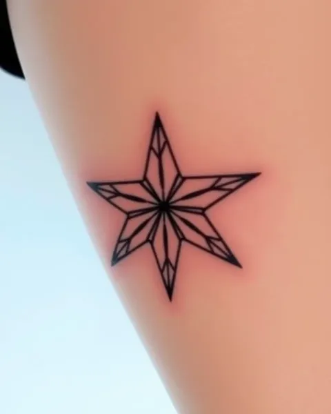 Tatuajes de Estrella en los Pechos: Creaciones de Arte Corporal Hermosas