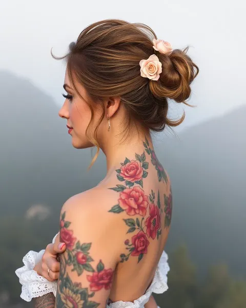 Tatuajes de Florales para Expresión Personal y Identidad