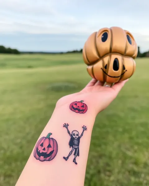 Tatuajes de Halloween Pequeños: Un Símbolo de Espíritu