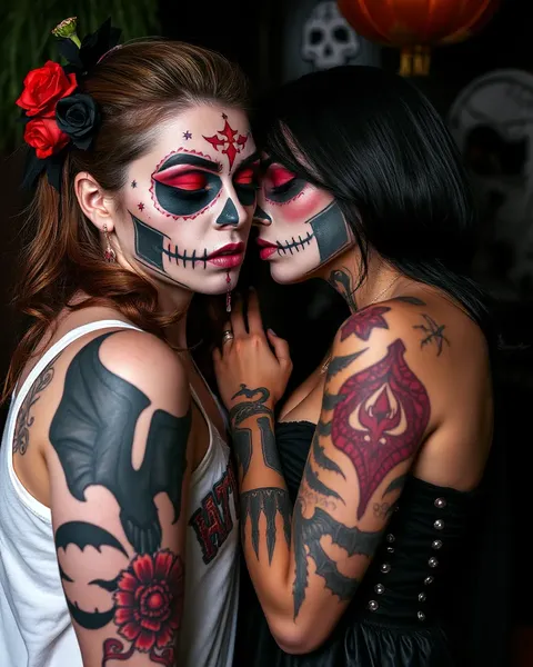 Tatuajes de Halloween para una celebración espeluznante