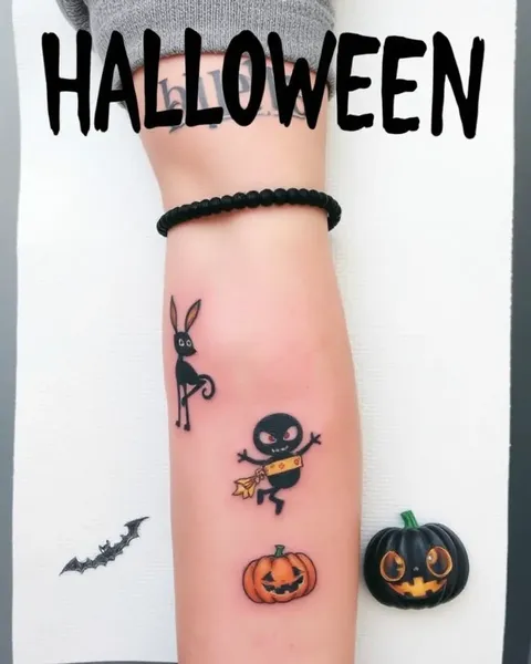 Tatuajes de Halloween pequeños: Una representación de magia