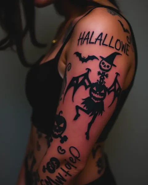 Tatuajes de Halloween: una celebración de lo oscuro