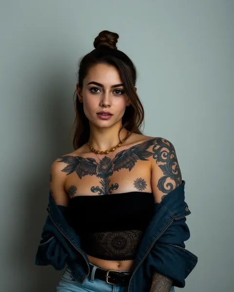 Tatuajes de Hombro Clásicos para la Inspiración Femenina