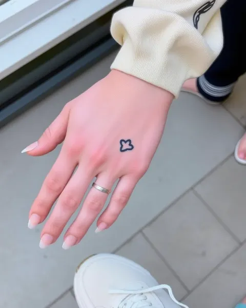 Tatuajes de Mano Cutas: Tinta Minimalista para Todos