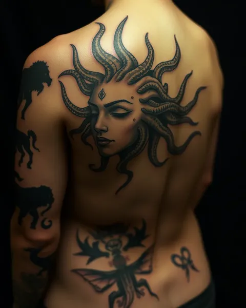 Tatuajes de Medusa: un diseño de arte corporal único