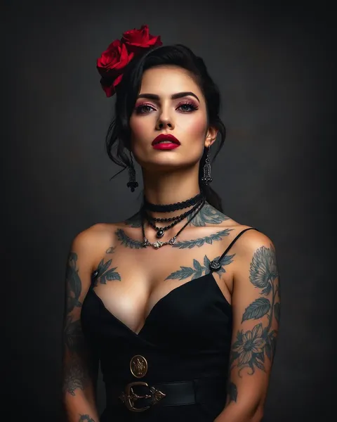 Tatuajes de Mujeres Únicas: Arte Corporal Estético para Individuos Fuertes