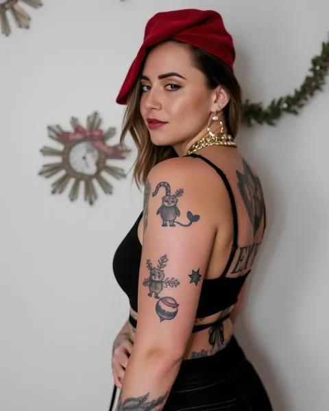 Tatuajes de Navidad para la Temporada Festiva