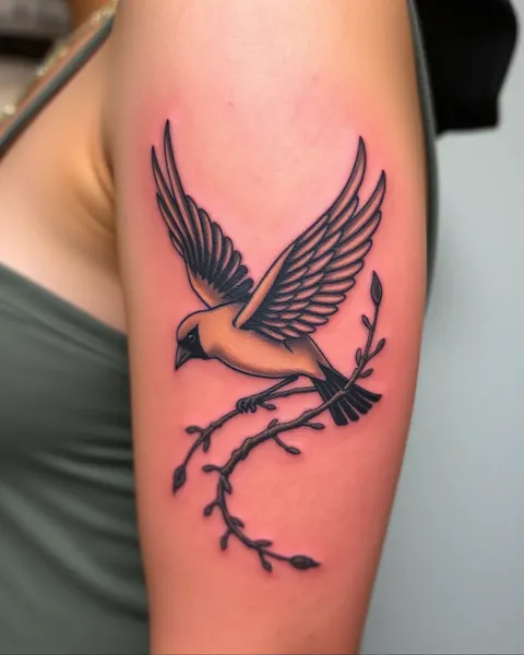 Tatuajes de Pájaros: Simbolismo y Significado Significativo