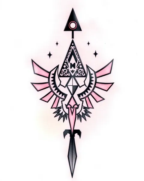 Tatuajes de Zelda: Celebrar viajes heroicos