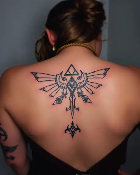 Tatuajes de Zelda: Recuerdos de Aventuras Inmortalizados