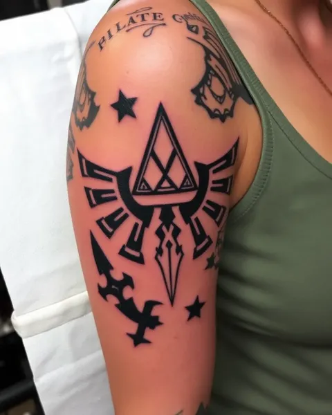 Tatuajes de Zelda: recopilando tesoros artísticos