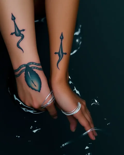 Tatuajes de agua: un toque de creatividad y estilo